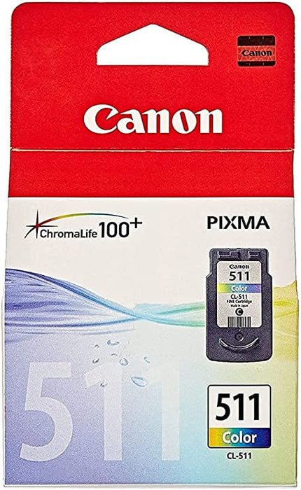 Canon CL-511 C/M/Y Colour Ink Cartridge - 2972B007AA