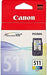 Canon CL-511 C/M/Y Colour Ink Cartridge - 2972B007AA