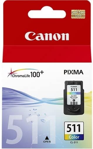 Canon CL-511 C/M/Y Colour Ink Cartridge - 2972B007AA