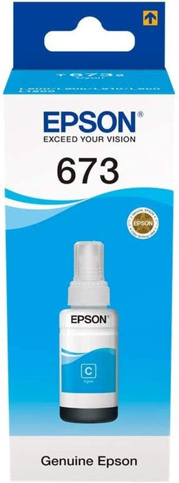 Epson T6732 EcoTank Cyan Ink Bottle 70.0 ml - C13T67324A