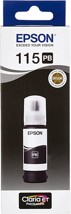 Epson 115 EcoTank Photo Black ink bottle 70.0 ml - C13T07D14A