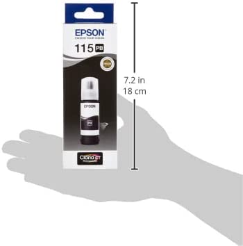 Epson 115 EcoTank Photo Black ink bottle 70.0 ml - C13T07D14A