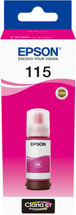 Epson 115 EcoTank Magenta ink bottle 70.0 ml - C13T07D34A