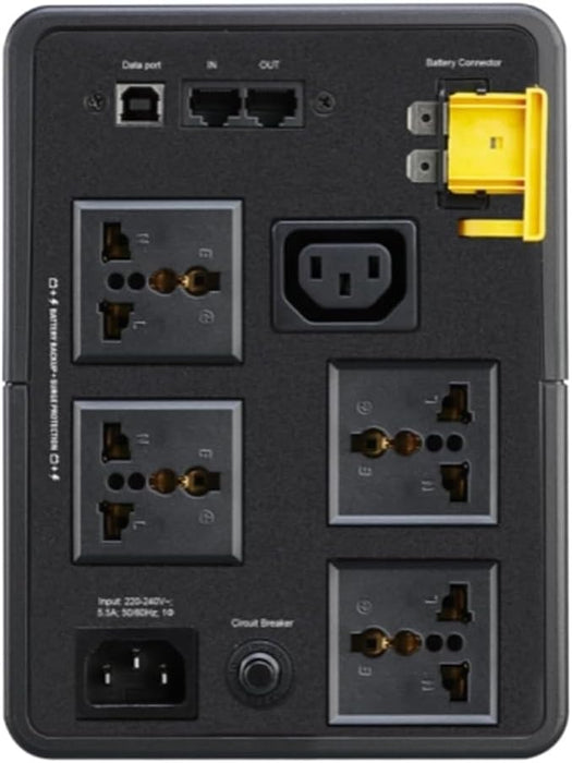 APC Back-UPS 750VA, 230V, AVR, 2 universal & 1 IEC outlets (BX750MI-MS)