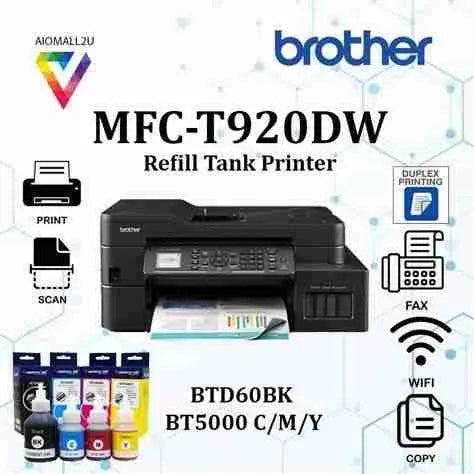Brother MFC-T920DW All-in One Ink Tank Refill System Printer