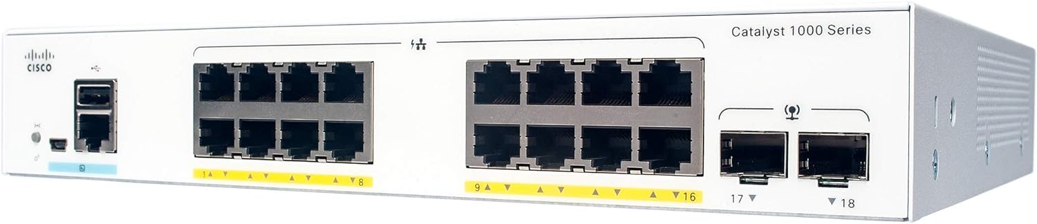 Cisco Catalyst C1000-16P-2G-L-1000 Series Switches