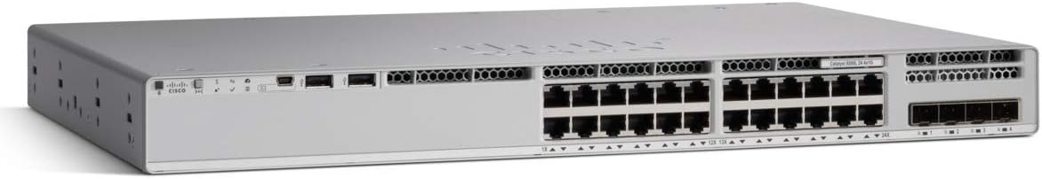 Cisco Catalyst 9200 Network Essentials Switch-C9200L-24P-4G-E