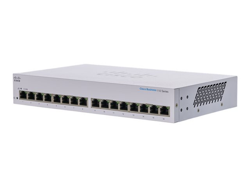 Cisco CBS UNMANAGED 16-PORT GIGABIT SWITCH Non POE CBS110-16T-UK