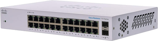 Cisco CBS UNMANAGED 24-PORT 2x1G SFP GIGABIT SWITCH Non POE CBS110-24T-UK