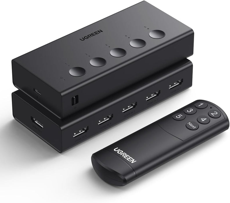 UGREEN HDMI Switch 5 in 1 Out 4K HDMI Switch-CM568