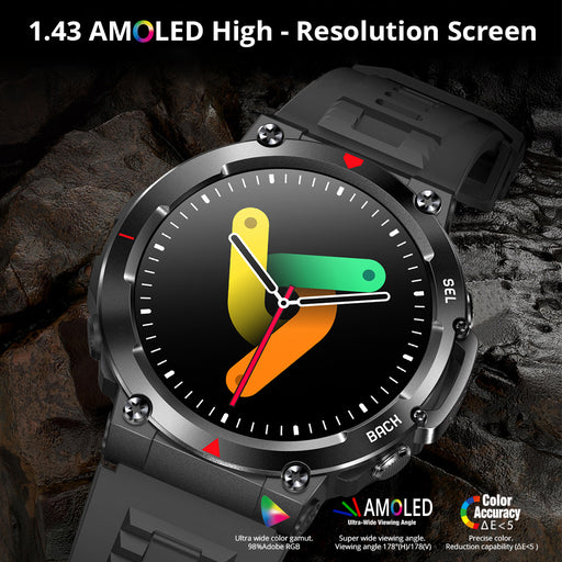 COLMI V70 Smartwatch 1.43″ AMOLED Display Bluetooth Call Fitness Smart Watch