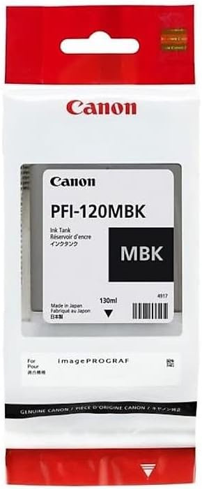 Canon PFI-120MBK Matte Black Ink Cartridge 130ml