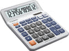 Casio DC-12M Shop 12 Digits Shop Calculators