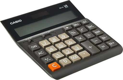 Casio DH-14-BK Wide H Series Office Practical Calculator