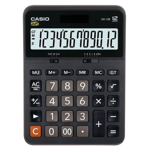 Casio DX-12B-WE Practical Desktop Calculator