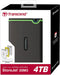 Transcend 4TB USB 3.1 Gen 1 StoreJet 25M3S Rugged External Hard Disk Drive - TS4TSJ25M3S - Iron Grey