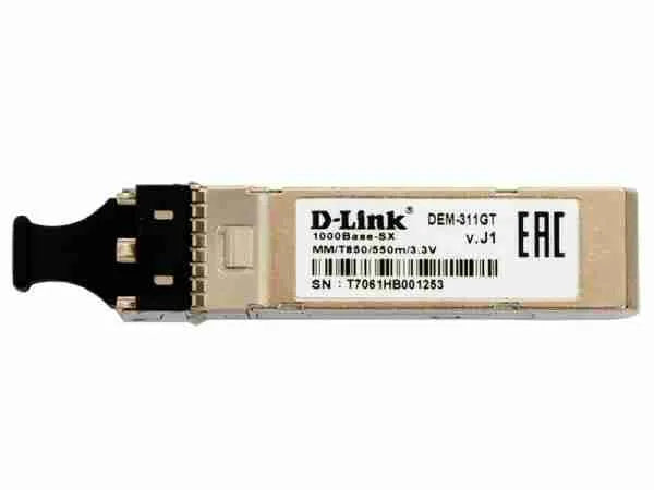  D-Link DEM-311GT 1000Base-SX Multi-Mode Fibre Transceiver