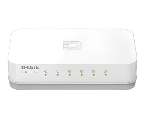 D-Link DES-1005C/B 5 port 10/100Base-T Unmanaged Switch