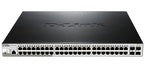 D-Link DGS-1210-52MP 48-Port Gigabit PoE Smart Managed Switch – 370W Power Budget
