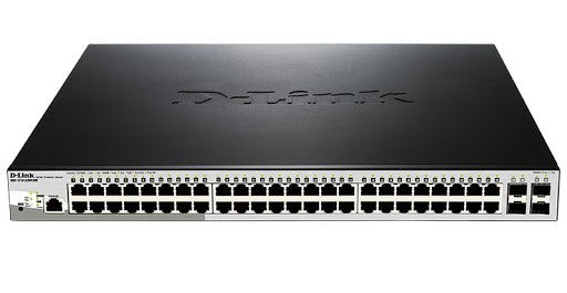 D-Link DGS-1210-52MP 48-Port Gigabit PoE Smart Managed Switch – 370W Power Budget