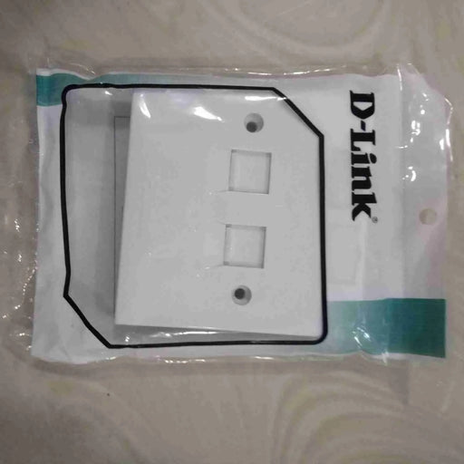 D-Link NFP-0WHI21 Face Plate 2 Dual 