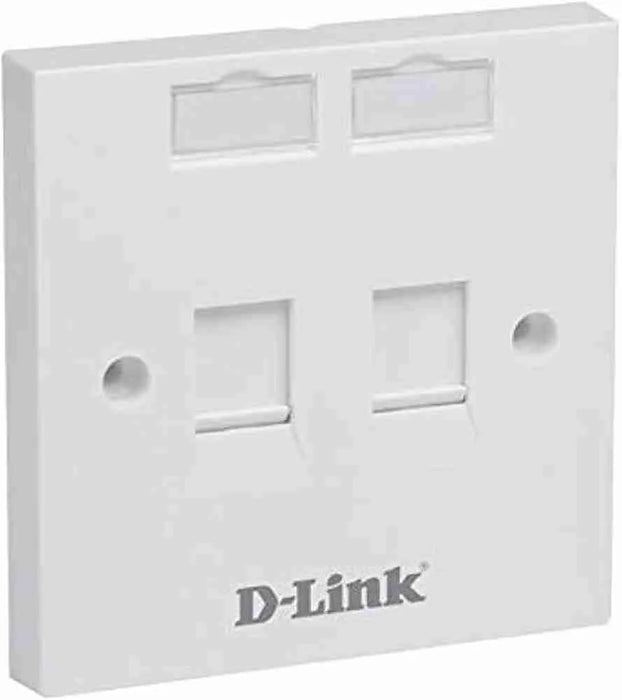 D-Link NFP-0WHI21 Face Plate 2 Dual 