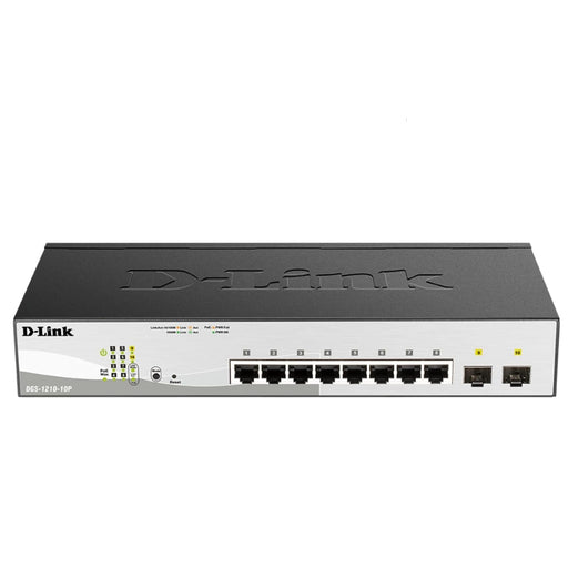 D-Link POE Switch 8 Switch - DGS-1210-10P