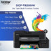 Brother DCP-T820DW - Wi-Fi & Auto Duplex Color Ink Tank Multifunction (Print, Scan & Copy) All in One Printer for Home & Office