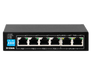 D-Link 250M 6-Port 1000Mbps Switch with 4 PoE Ports and 2 Uplink Ports  - DGS-F1006P-E