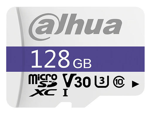 Dahua 128GB C10/U3/V30 MicroSD Memory Card - DHI-TF-C100/128GB