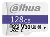 Dahua 128GB C10/U3/V30 MicroSD Memory Card - DHI-TF-C100/128GB