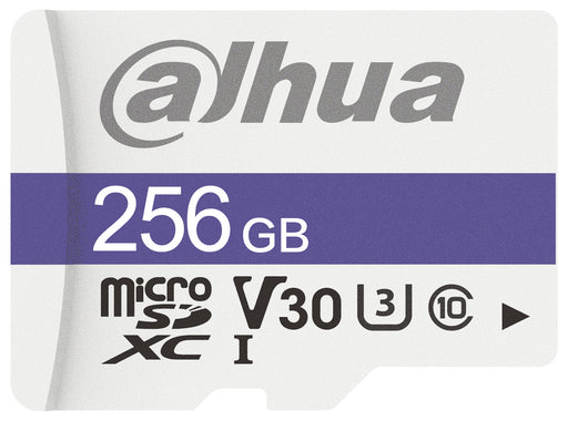 Dahua 256GB C10/U3/V30 MicroSD Memory Card DHI-TF-C100/256GB