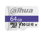 Dahua 64GB C10/U3/V30 MicroSD Memory Card - DHI-TF-C100/64GB