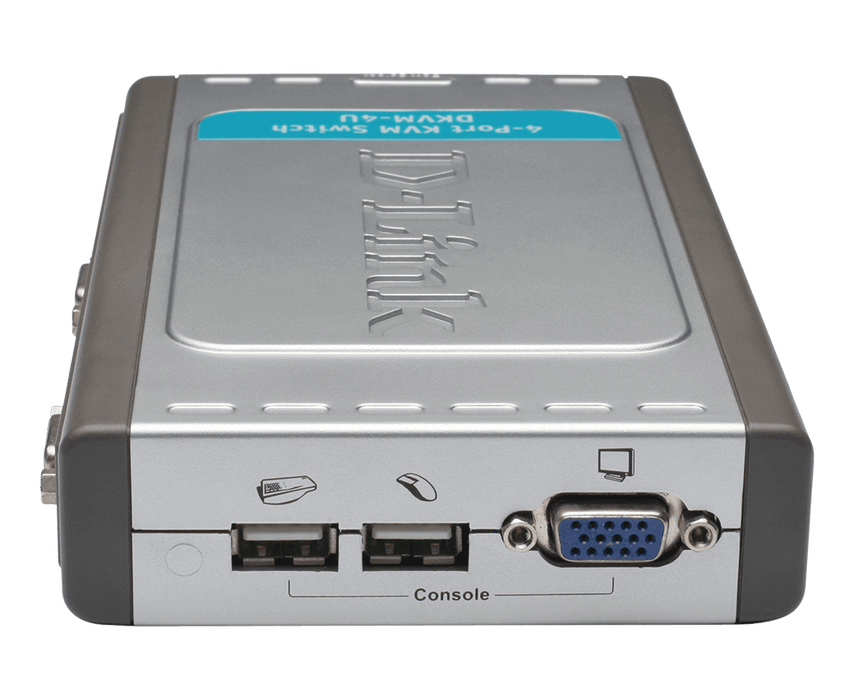 D-Link 4-Port USB KVM Switch - DKVM-4U