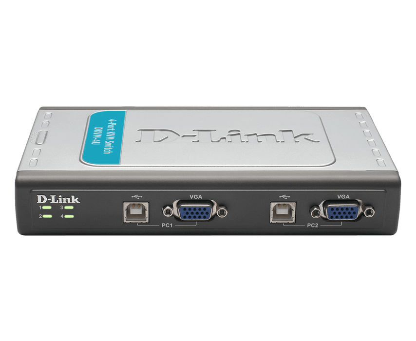 D-Link 4-Port USB KVM Switch - DKVM-4U