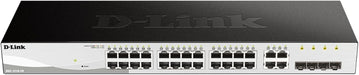 Dlink DGS-1210-28 28-Port Gigabit Smart Managed Switch Non-POE