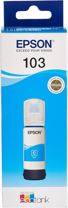 Epson 103 Eco Tank Cyan Ink Bottle 65ML – C13T00S24A