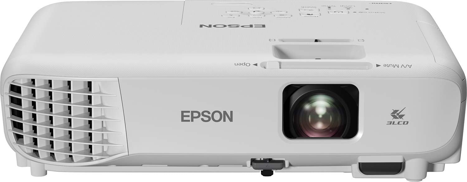 Epson EB-W06 3LCD WXGA 3700 Lumen Projector-V11H973040