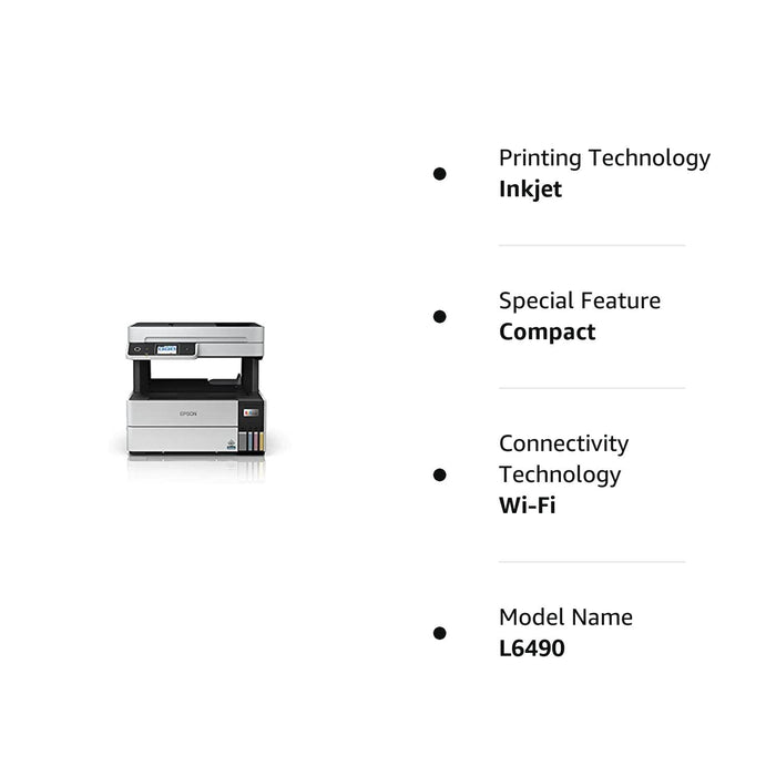 Epson EcoTank L6490 A4 Ink Tank Printer