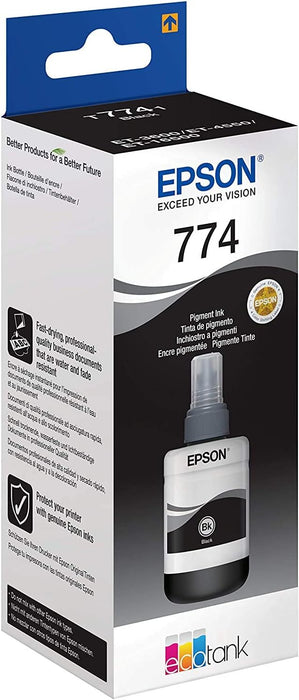 Epson T7741 Pigment Black Ink Bottle 140ml (C13T77414A)