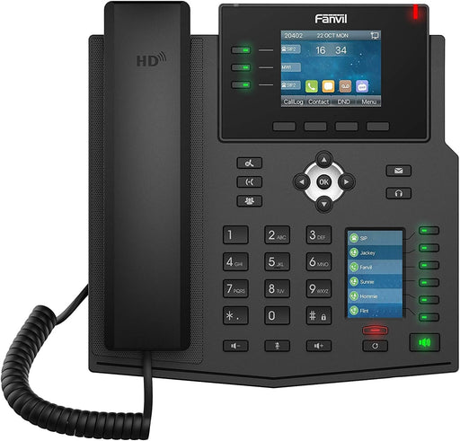 Fanvil X6U 6 line Ultra-Elegant Gigabit IP Phone