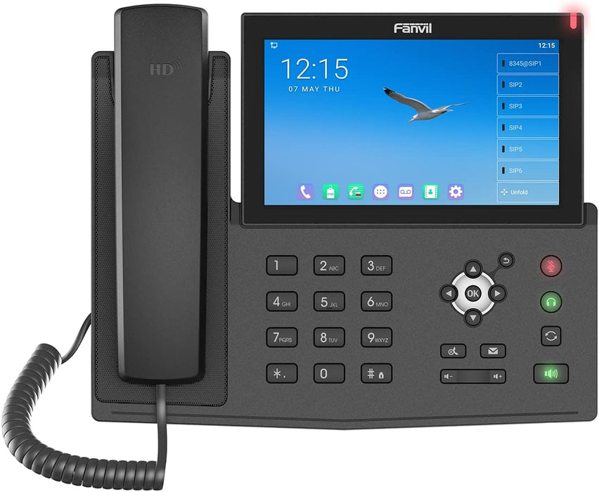 Fanvil X7A Android VoIP Phone, 7-Inch Color Touch