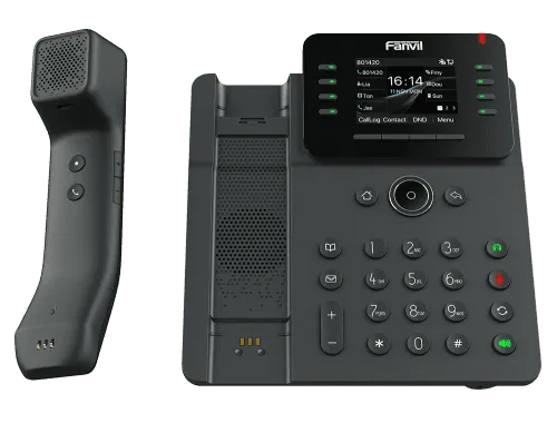 Fanvil V62 Pro Prime Business IP Phone, 2.8 Color Screen, HAC Wireless handset, 12 SIP Lines