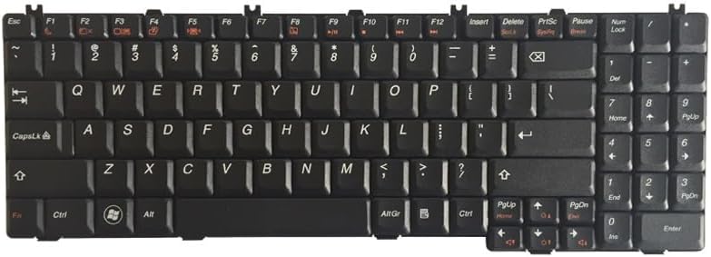 Lenovo Ideapad B550 Laptop Replacement Keyboard (Also Works With G550 G550A G550S G555 G555A B560 V560)