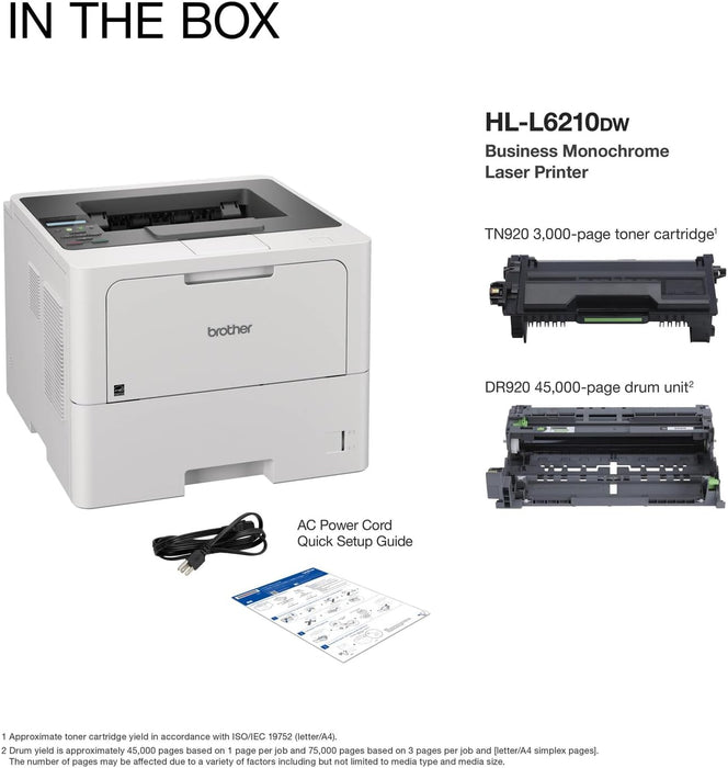 Brother HL-L6210DW Professional Mono Laser Printer