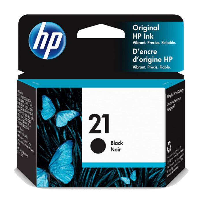 HP 21 Black Original Ink Cartridge (HP-C9351AE)