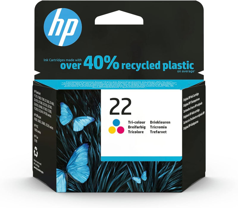 HP 22 Tri-color Original Ink Cartridge (HP-C9352AE)