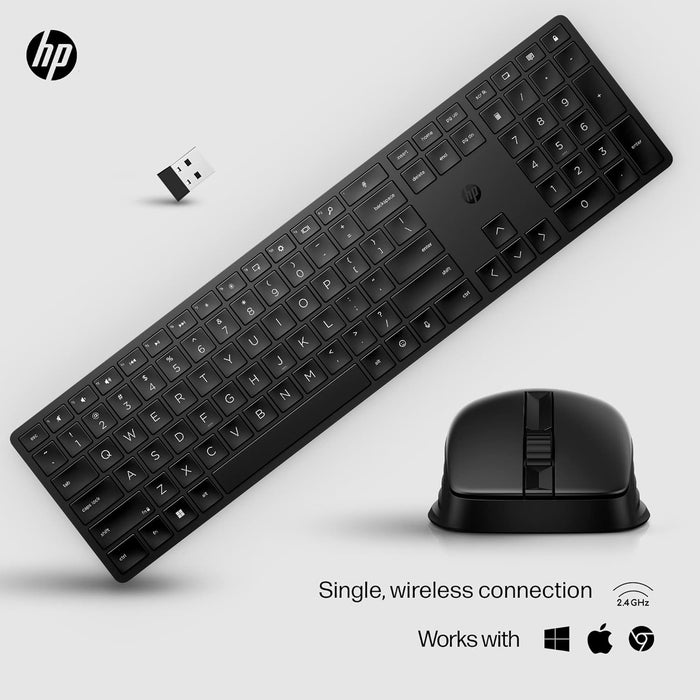 HP 650 Wireless Keyboard and Mouse Combo (4R013AA