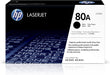 HP 80A Black Original LaserJet Toner Cartridge (CF280A)