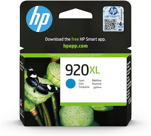 HP 920XL High Yield Cyan Original Ink Cartridge (CD972AE)